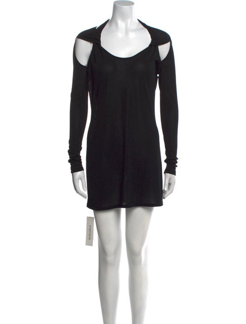 Alexander Wang Scoop Neck Mini Dress