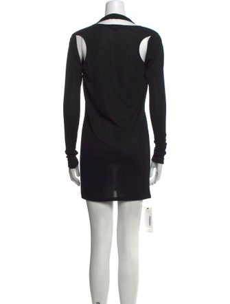 Alexander Wang Scoop Neck Mini Dress