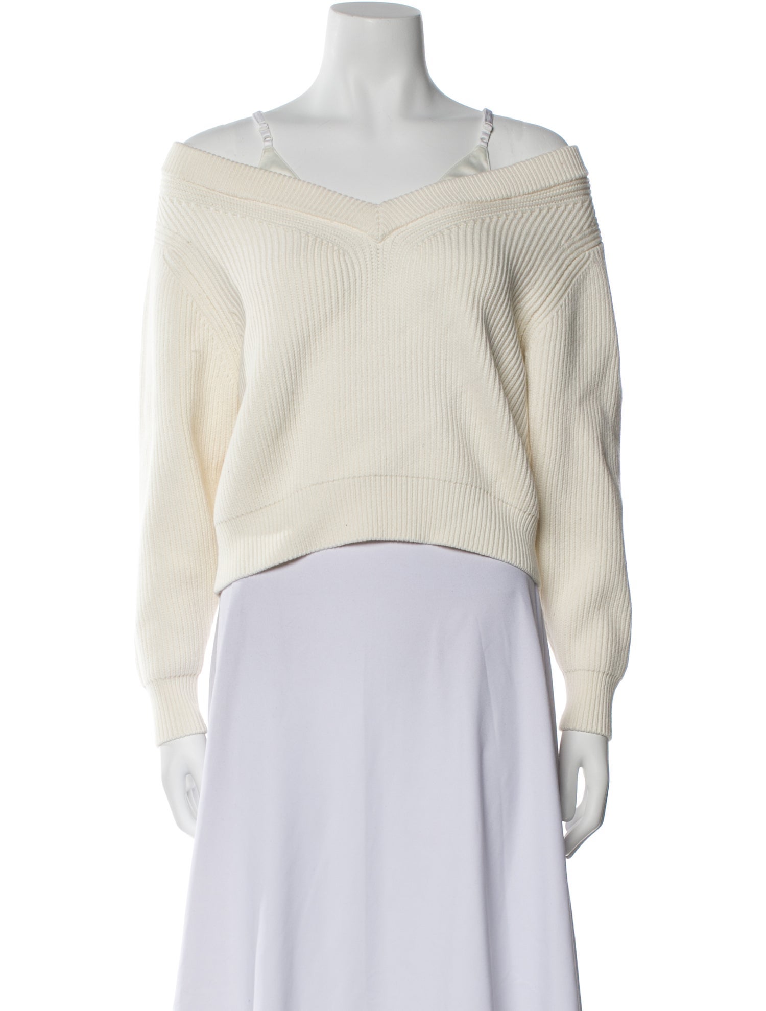 Alexanderwang.T Off-The-Shoulder Sweater