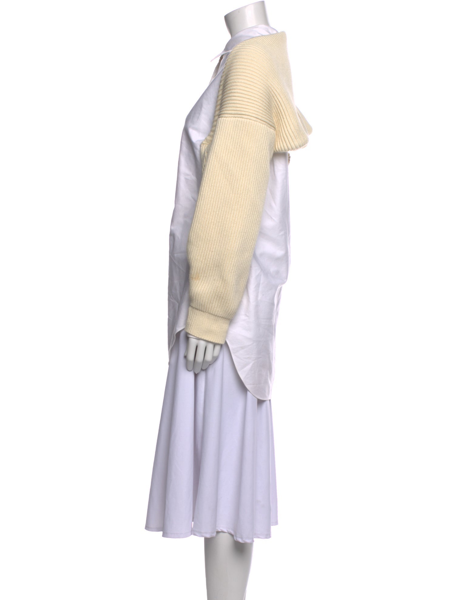 Alexander Wang Colorblock Pattern Long Sleeve Tunic