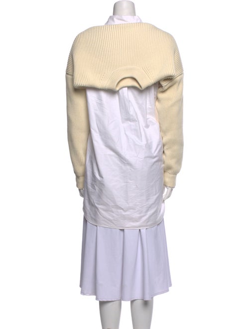 Alexander Wang Colorblock Pattern Long Sleeve Tunic