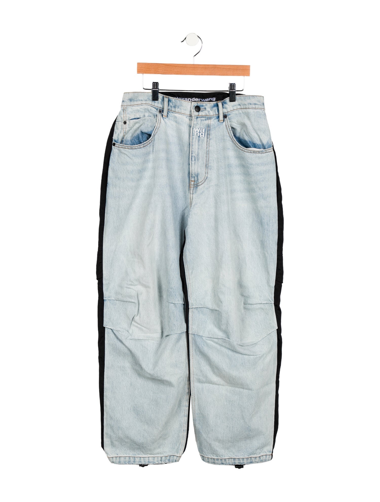 Alexander Wang High-Rise Wide Leg Jeans