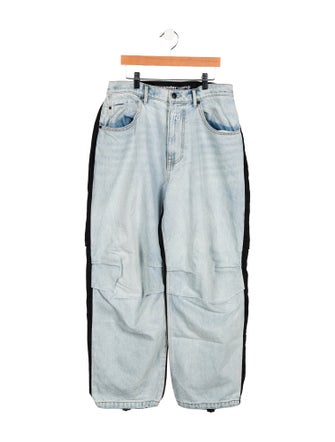Alexander Wang High-Rise Wide Leg Jeans