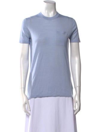 Alexander Wang Merino Wool Crew Neck T-Shirt