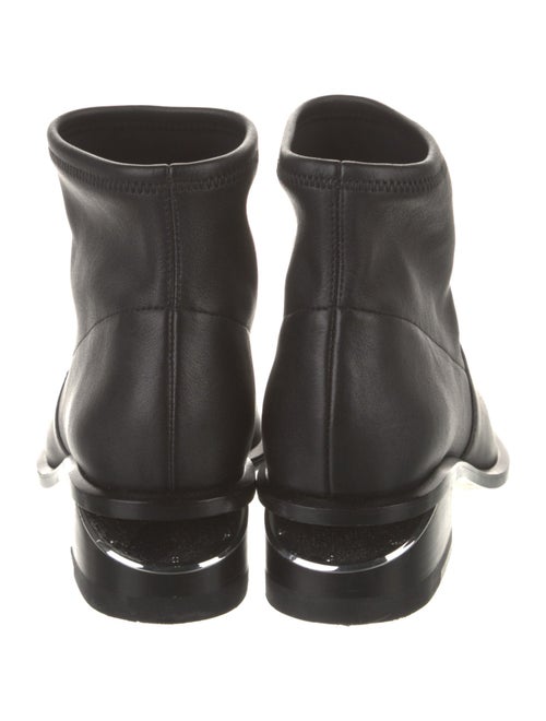 Alexander Wang Leather Sock Boots