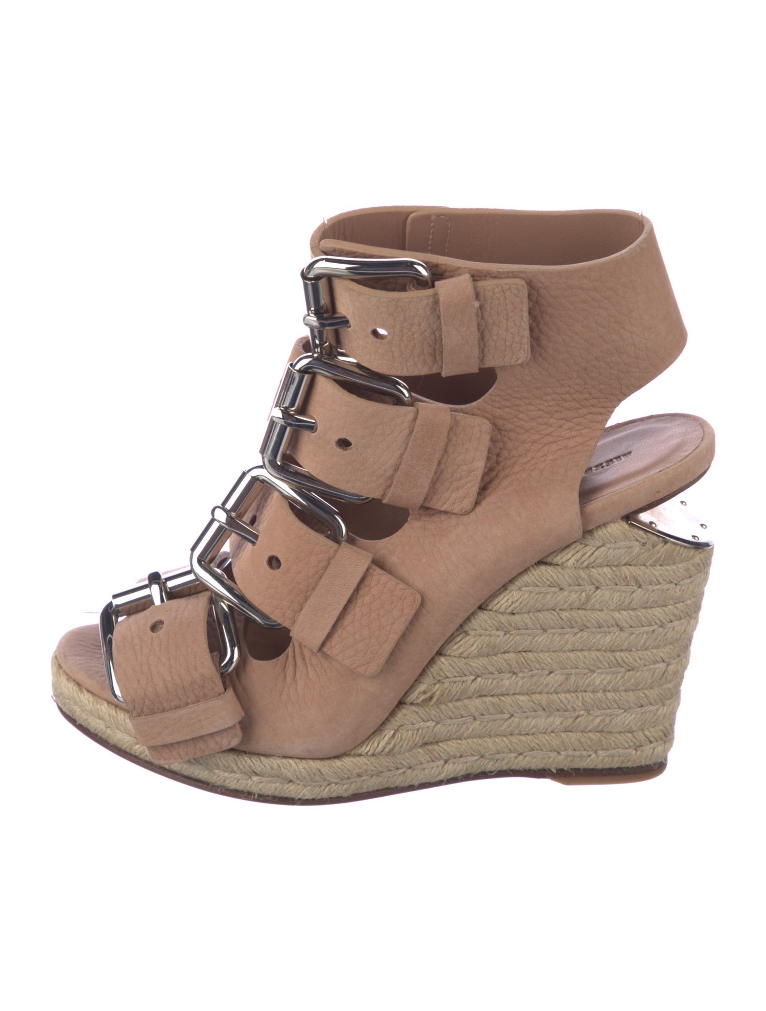 Alexander Wang Leather Gladiator Sandals