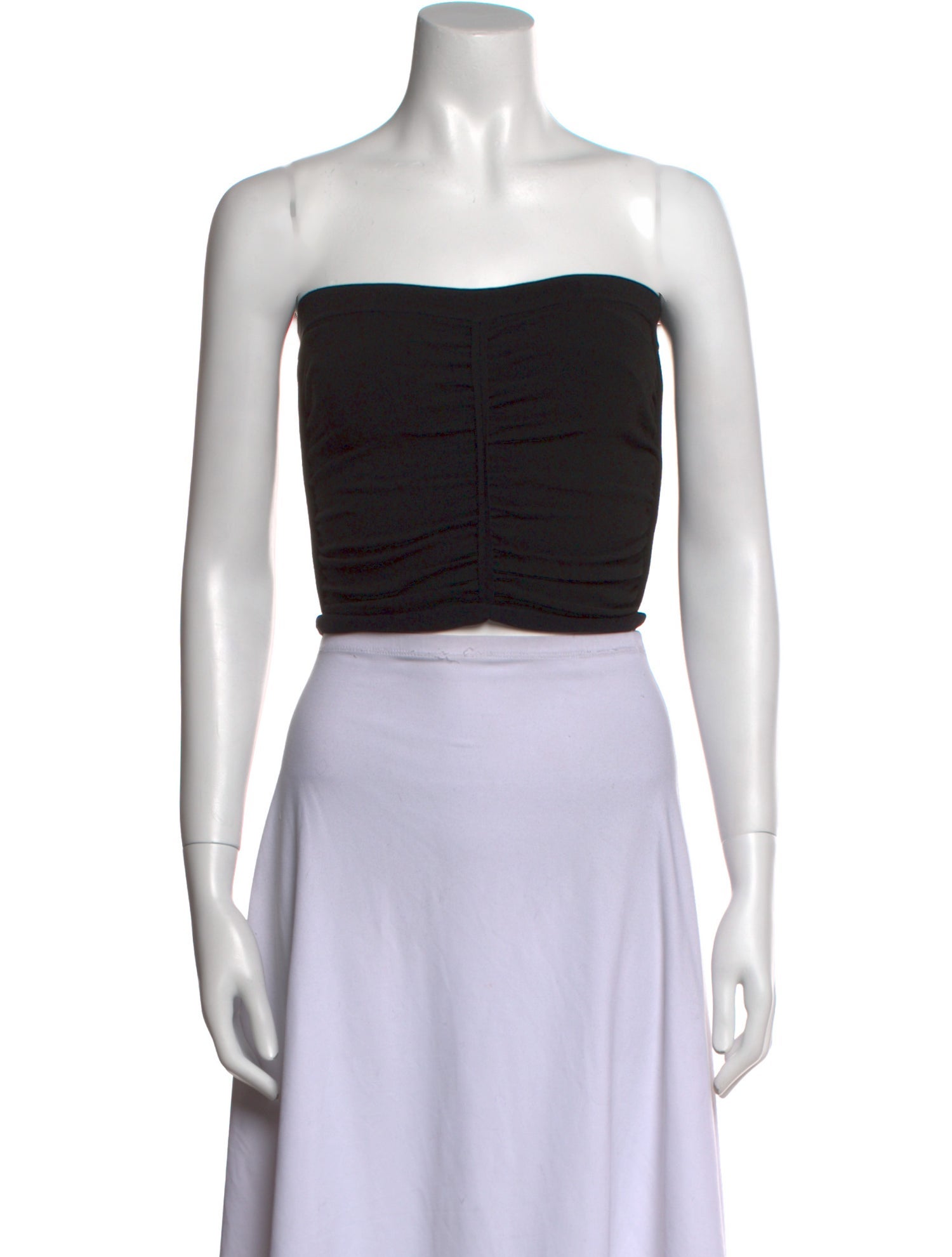Alexander Wang Strapless Crop Top