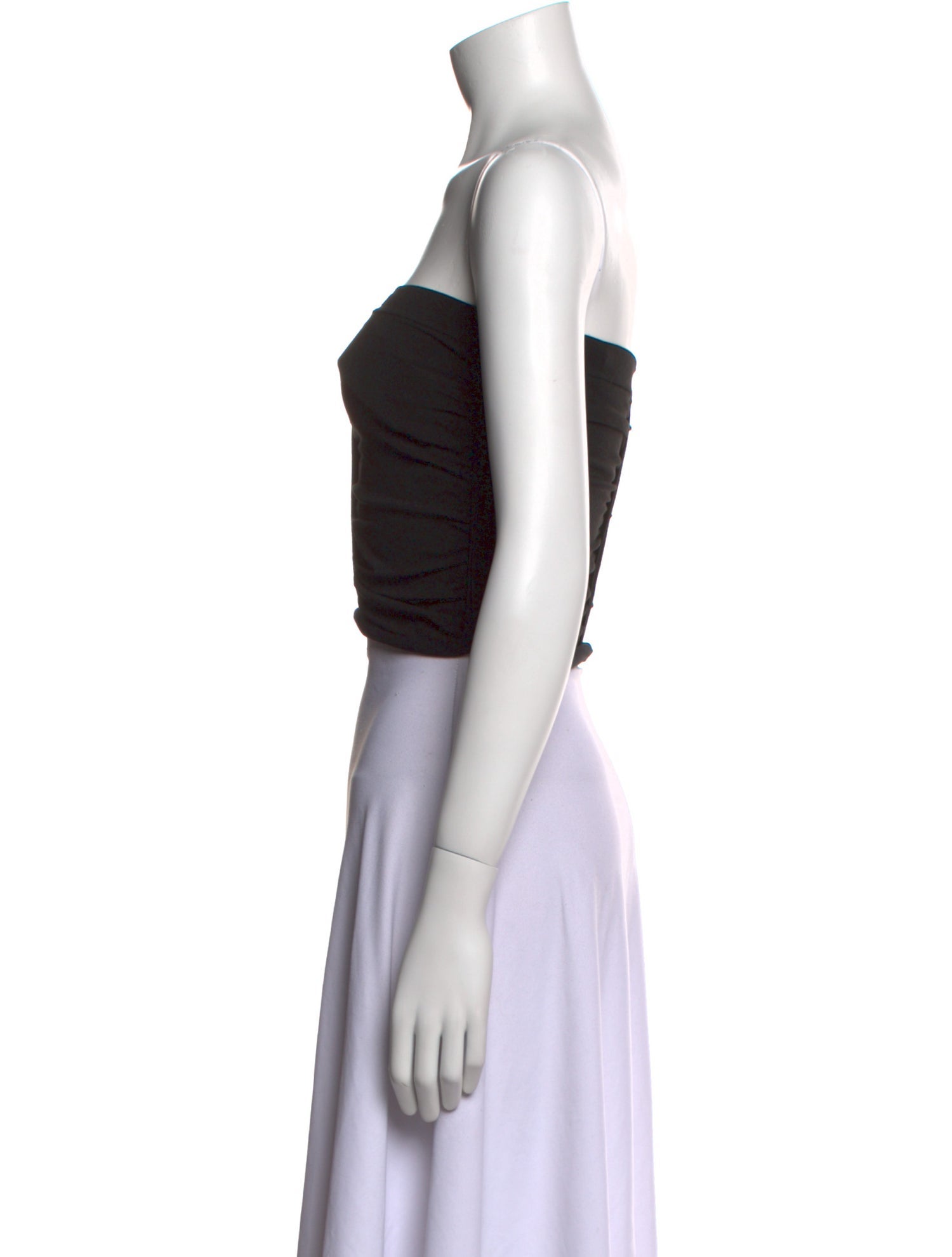 Alexander Wang Strapless Crop Top