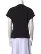 Alexander Wang Silk V-Neck Blouse
