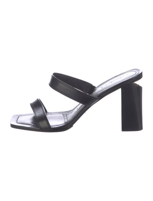 Alexander Wang Leather Slides