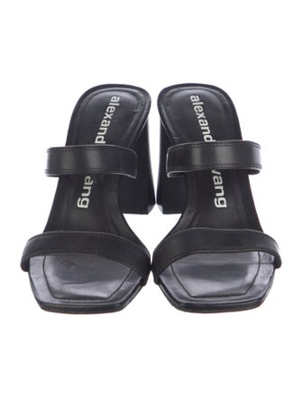 Alexander Wang Leather Slides
