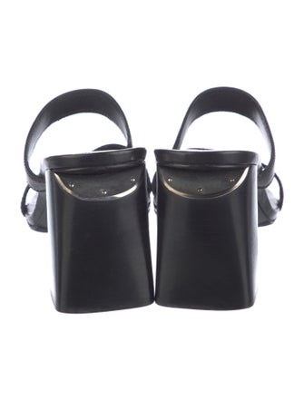 Alexander Wang Leather Slides