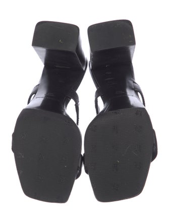 Alexander Wang Leather Slides