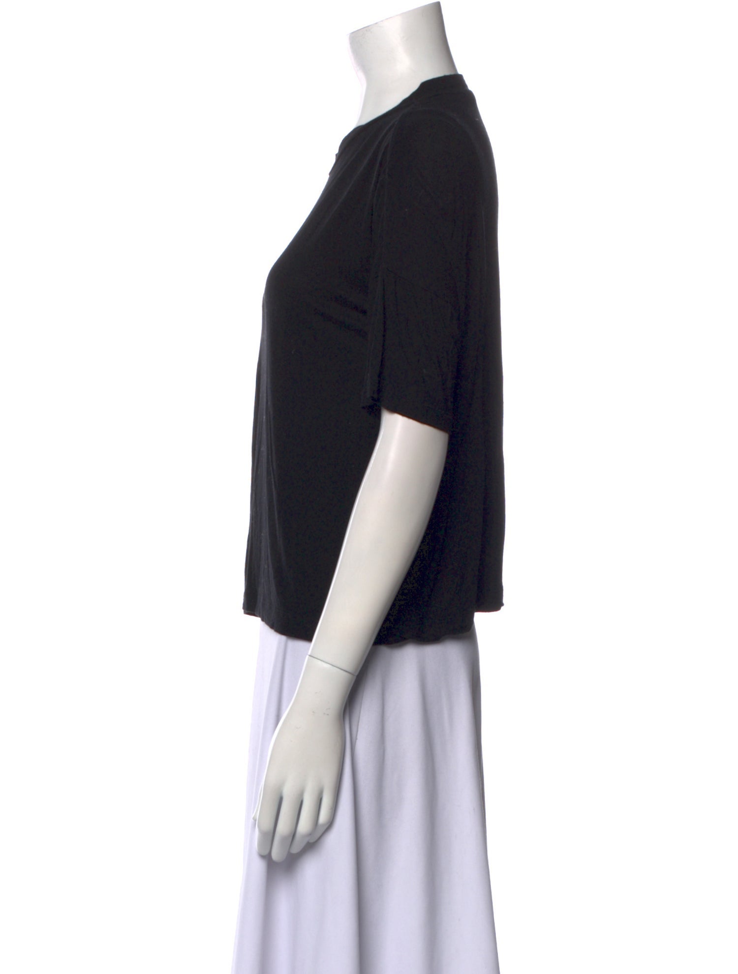 Alexander Wang Crew Neck Short Sleeve T-Shirt