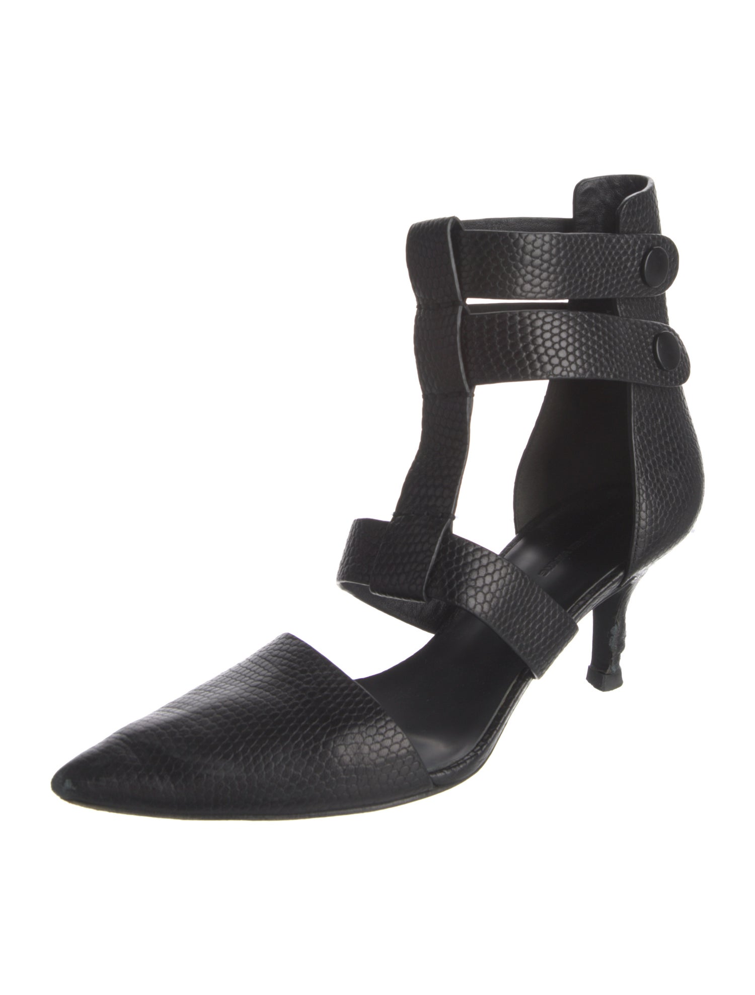 Alexander Wang Leather T-Strap Pumps