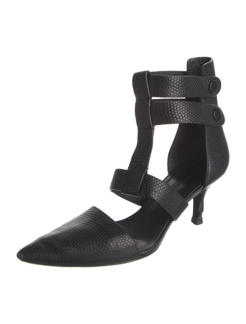 Alexander Wang Leather T-Strap Pumps