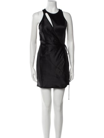 Alexander Wang Crew Neck Mini Dress