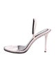 Alexander Wang Leather Studded Accents Slingback Sandals