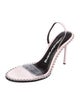 Alexander Wang Leather Studded Accents Slingback Sandals