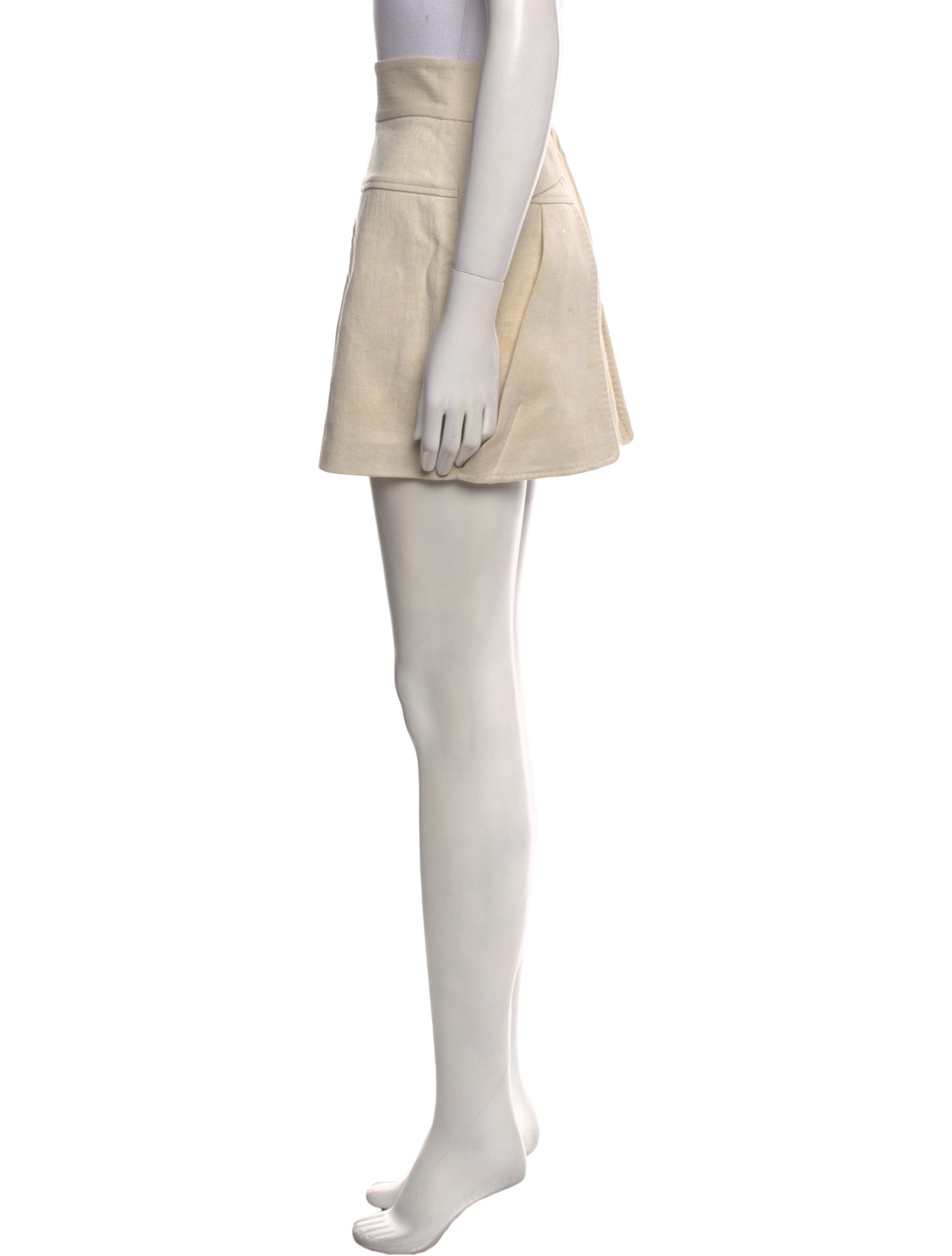 Alexander Wang Linen Mini Skirt