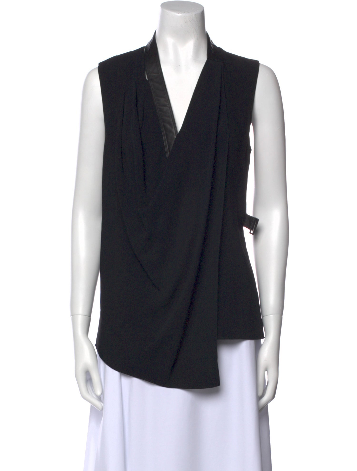 Alexander Wang V-Neck Sleeveless Blouse