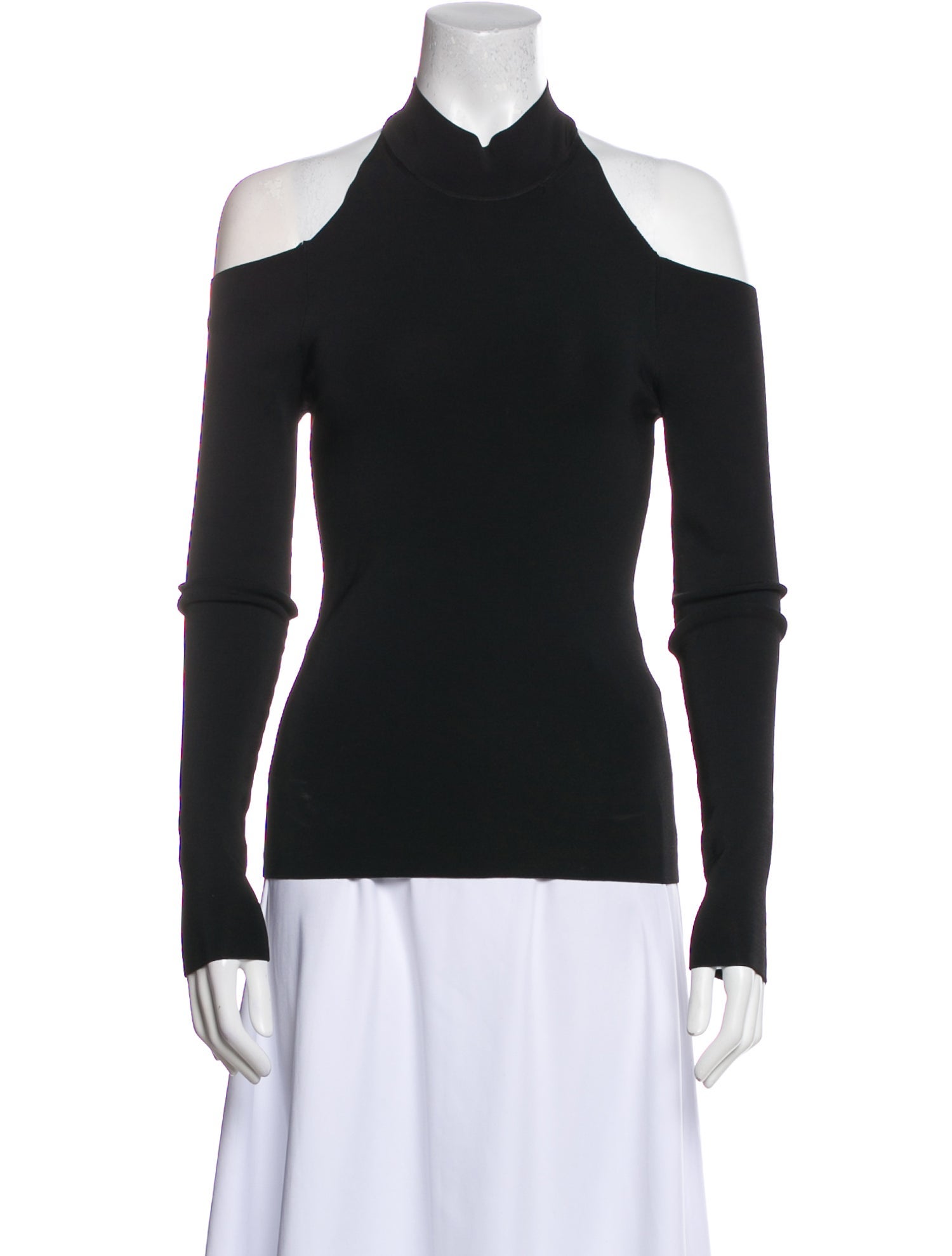 Alexander Wang Turtleneck Long Sleeve Top