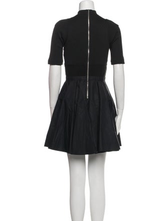 Alexander Wang Mock Neck Mini Dress