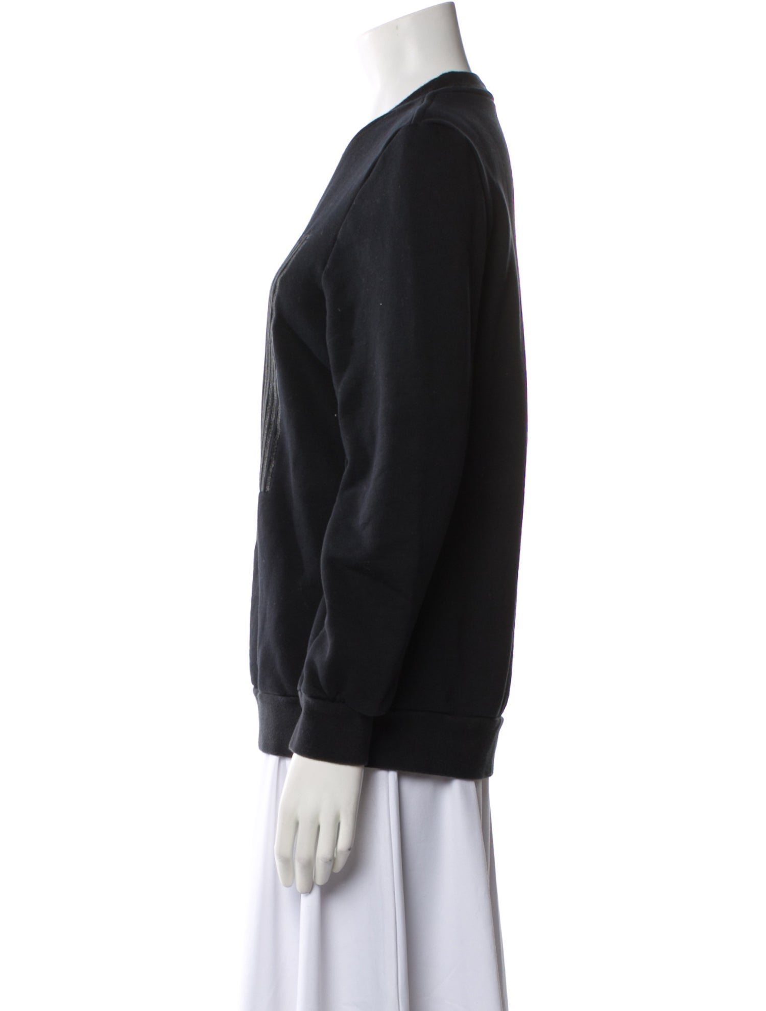 Alexander Wang Crew Neck Long Sleeve Sweatshirt
