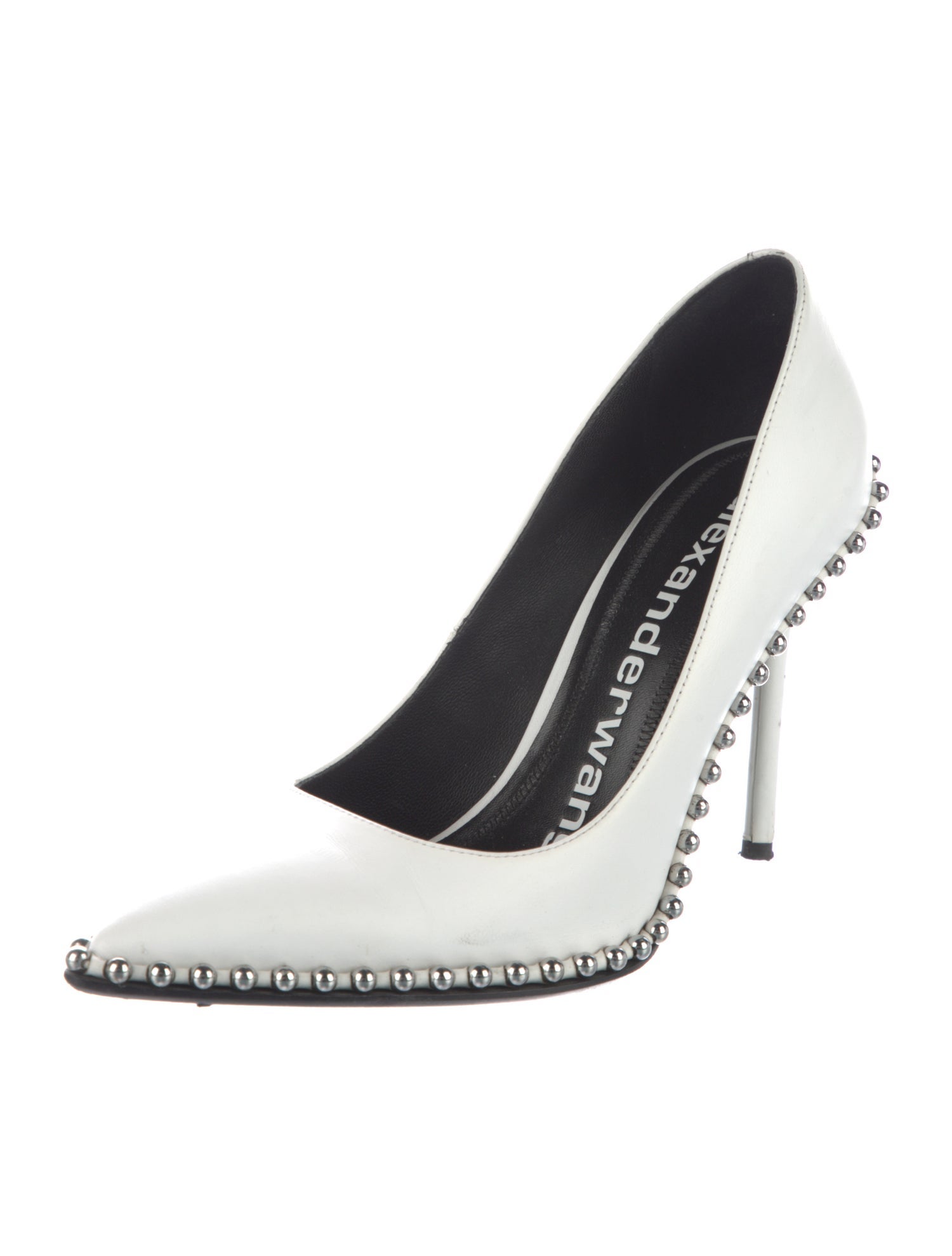Alexander Wang Leather Studded Accents Pumps