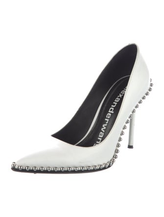 Alexander Wang Leather Studded Accents Pumps