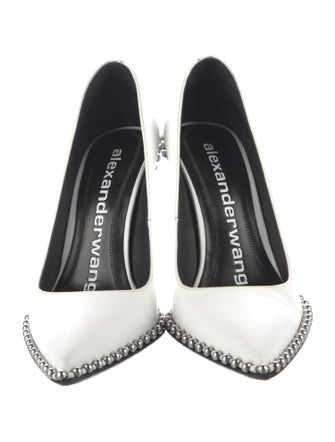 Alexander Wang Leather Studded Accents Pumps
