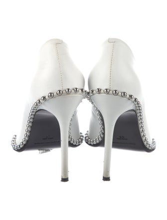 Alexander Wang Leather Studded Accents Pumps