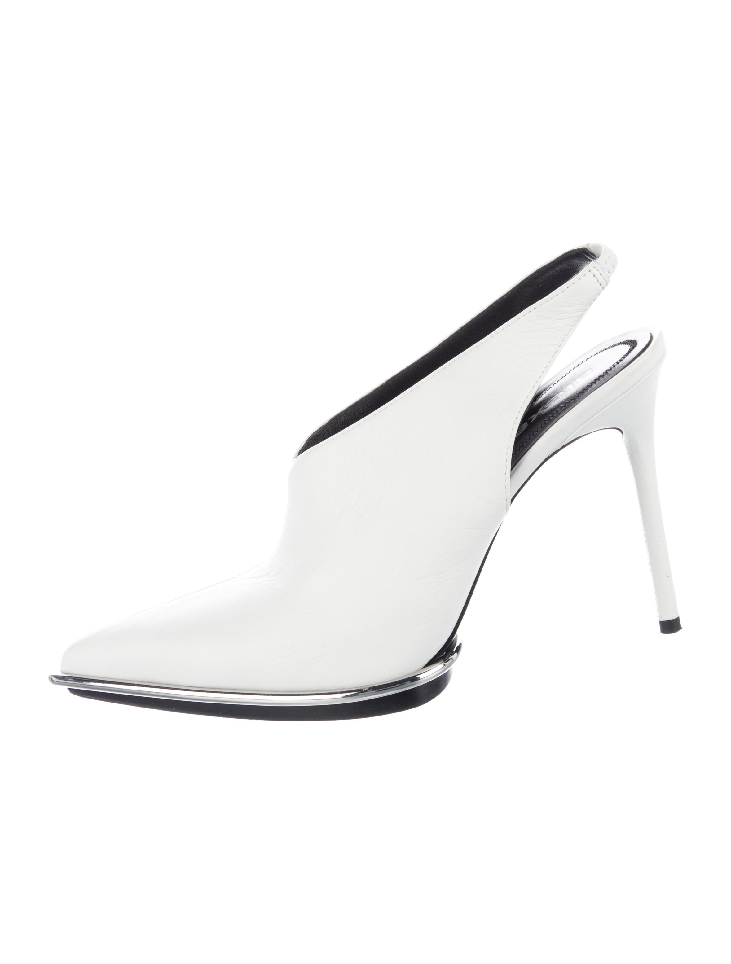 Alexander Wang Leather Slingback Pumps