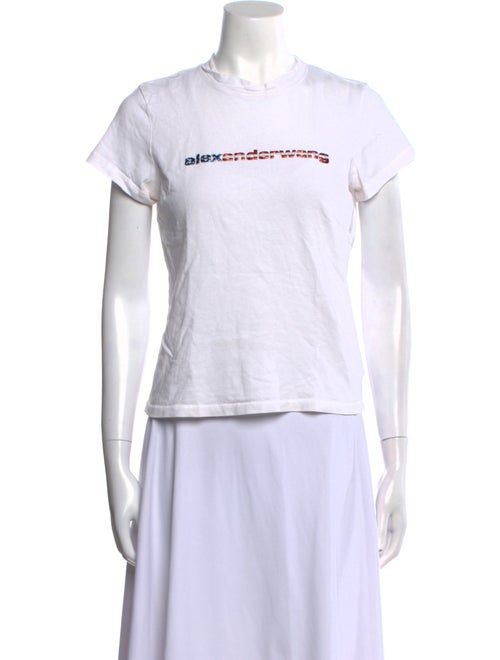 Alexander Wang Graphic Print Crew Neck T-Shirt