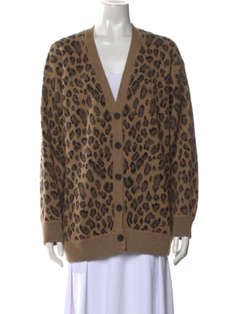 Alexander Wang Wool Animal Print Sweater