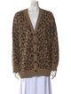 Alexander Wang Wool Animal Print Sweater