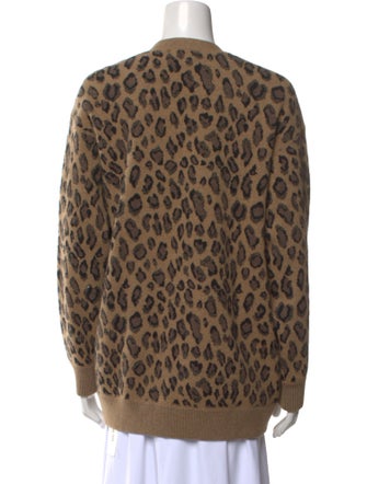 Alexander Wang Wool Animal Print Sweater