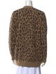 Alexander Wang Wool Animal Print Sweater