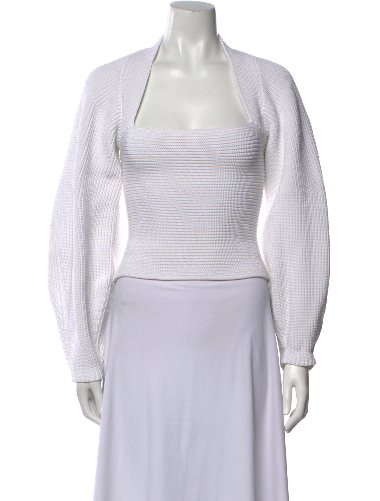 Alexander Wang Nylon Cowl Neck Sweater