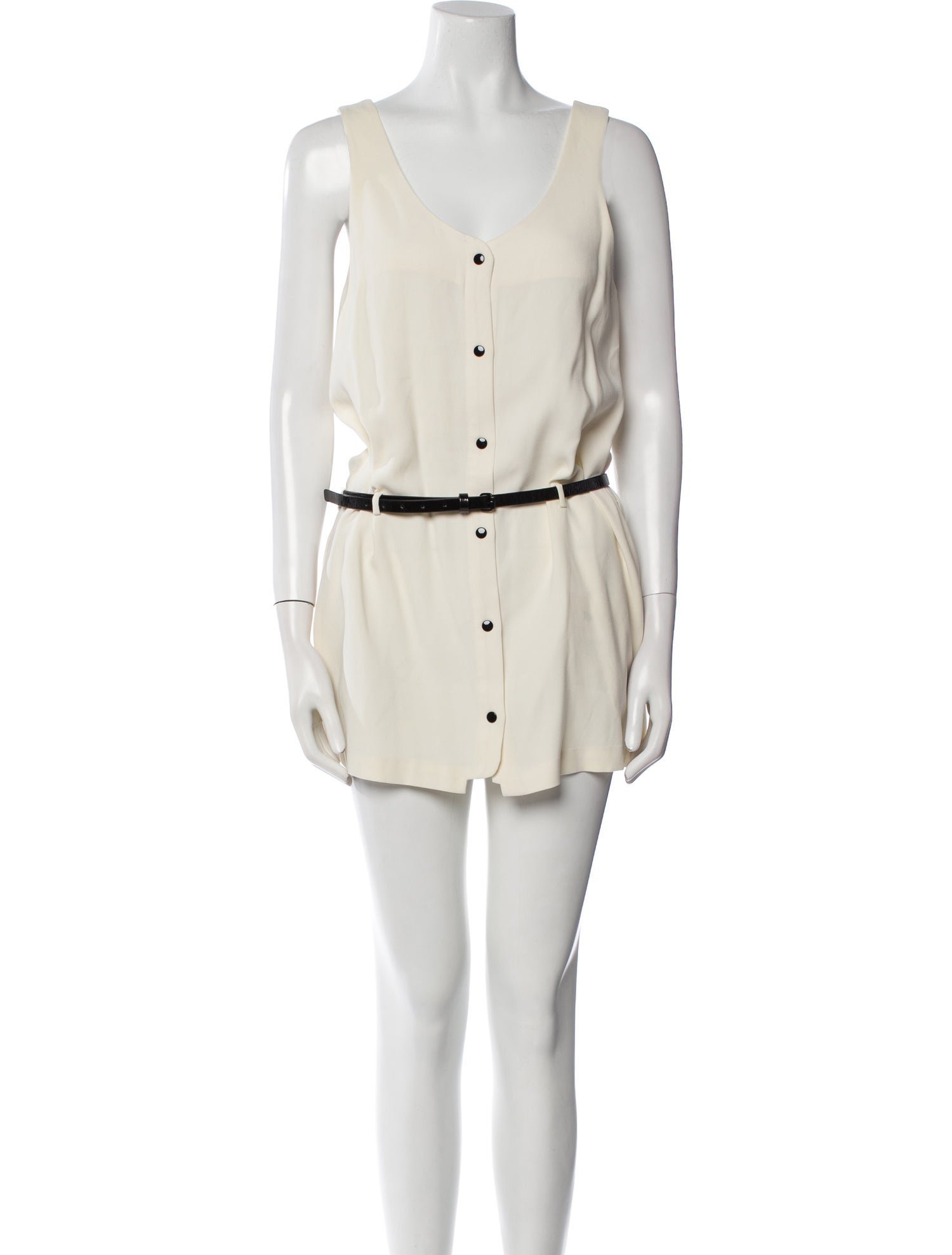 Alexander Wang Scoop Neck Mini Dress