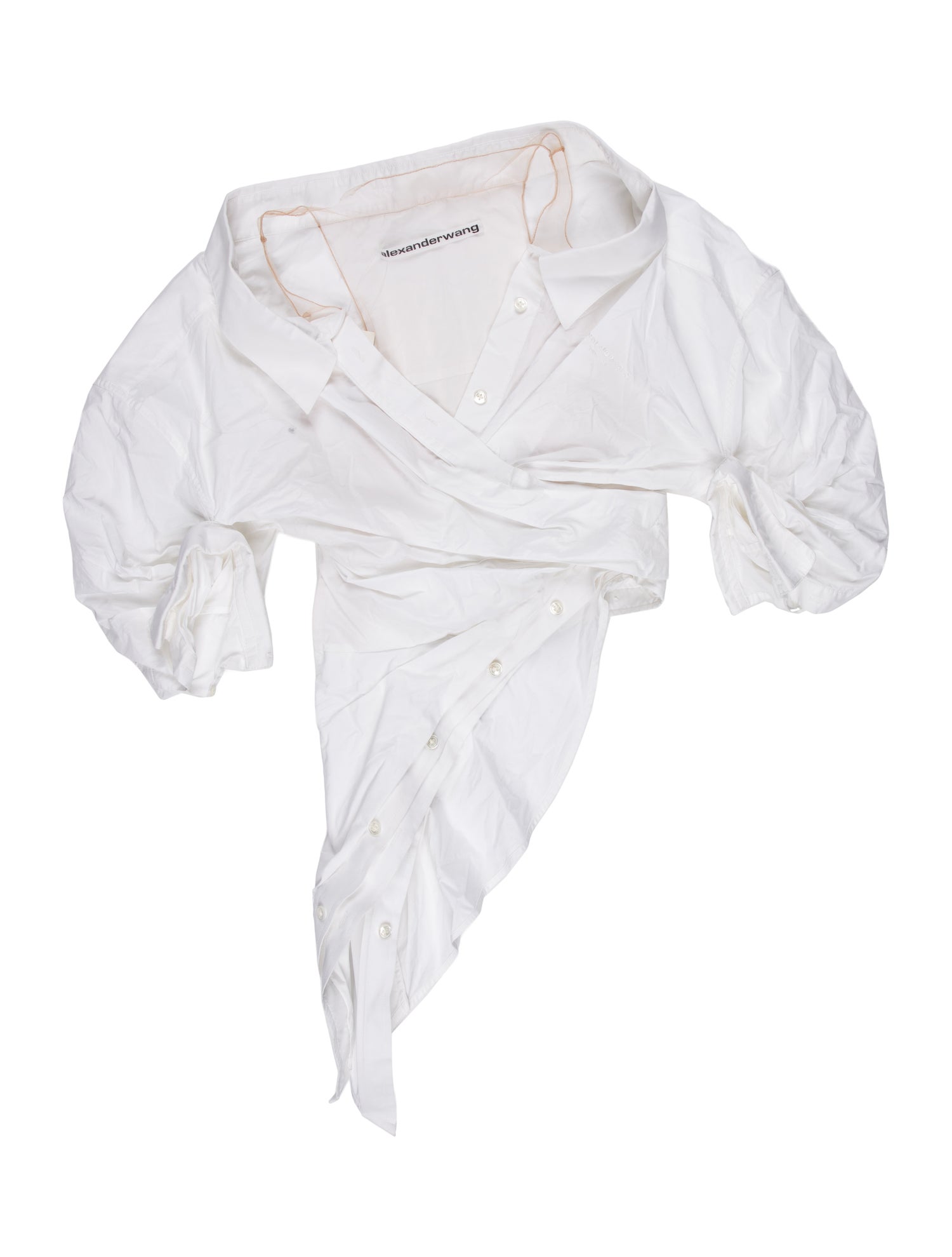 Alexander Wang Strapless Crop Top