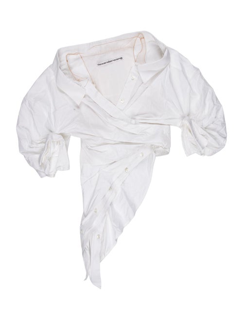 Alexander Wang Strapless Crop Top