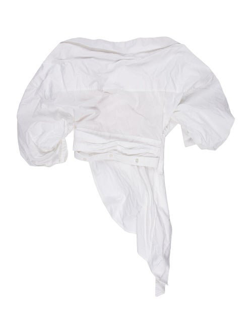 Alexander Wang Strapless Crop Top