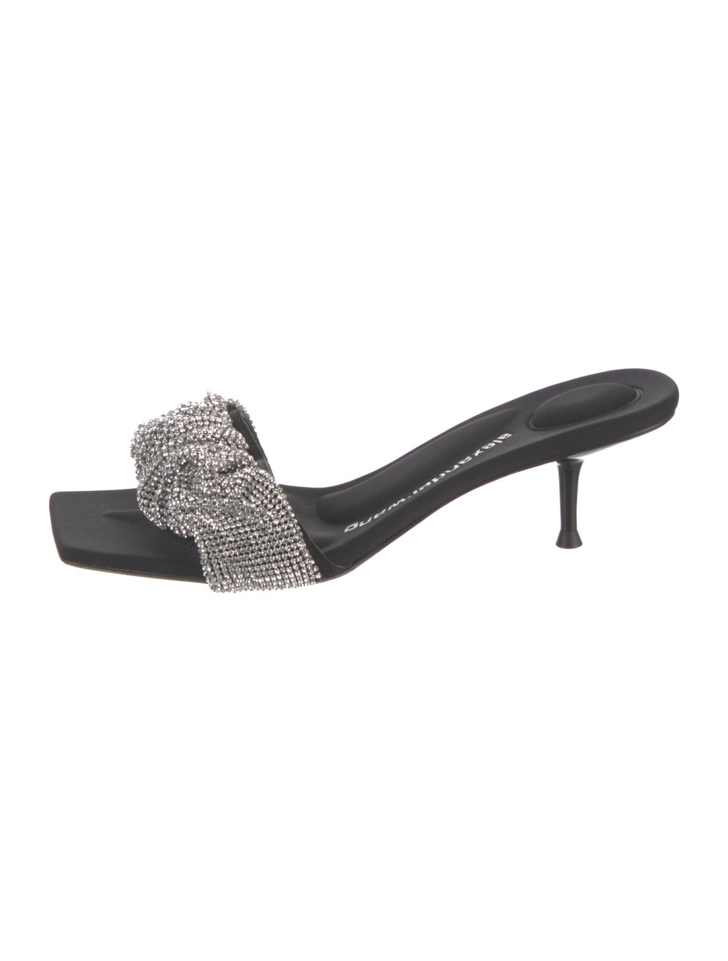Alexander Wang Crystal Crystal Embellishments Slides