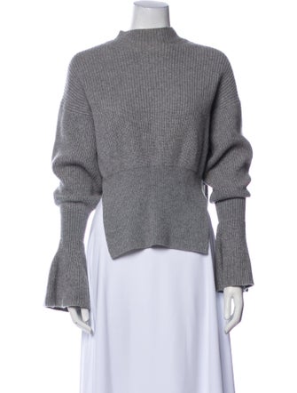 Alexander Wang Wool Mock Neck Sweater