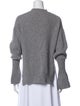 Alexander Wang Wool Mock Neck Sweater