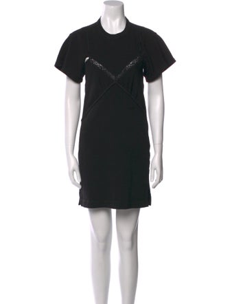 Alexander Wang Crew Neck Mini Dress