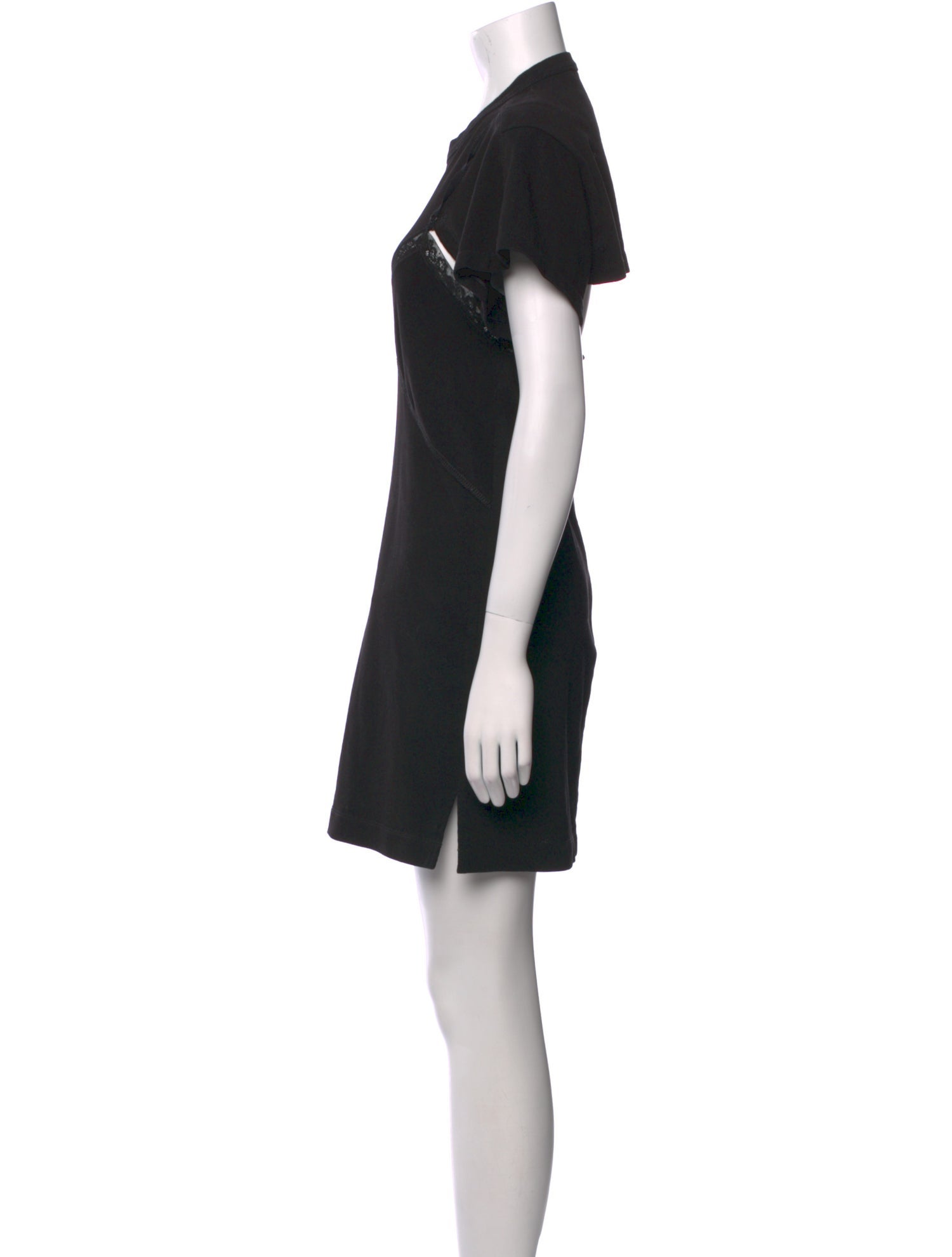 Alexander Wang Crew Neck Mini Dress