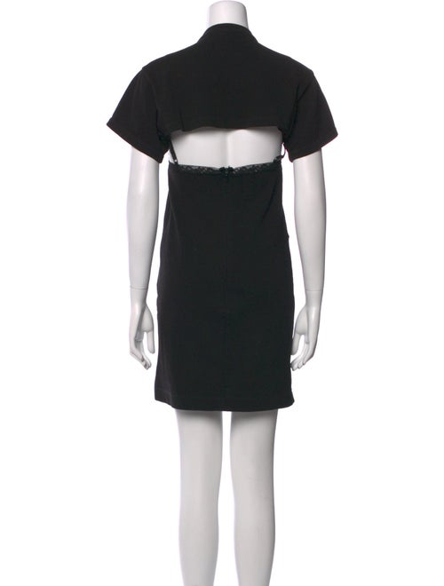Alexander Wang Crew Neck Mini Dress