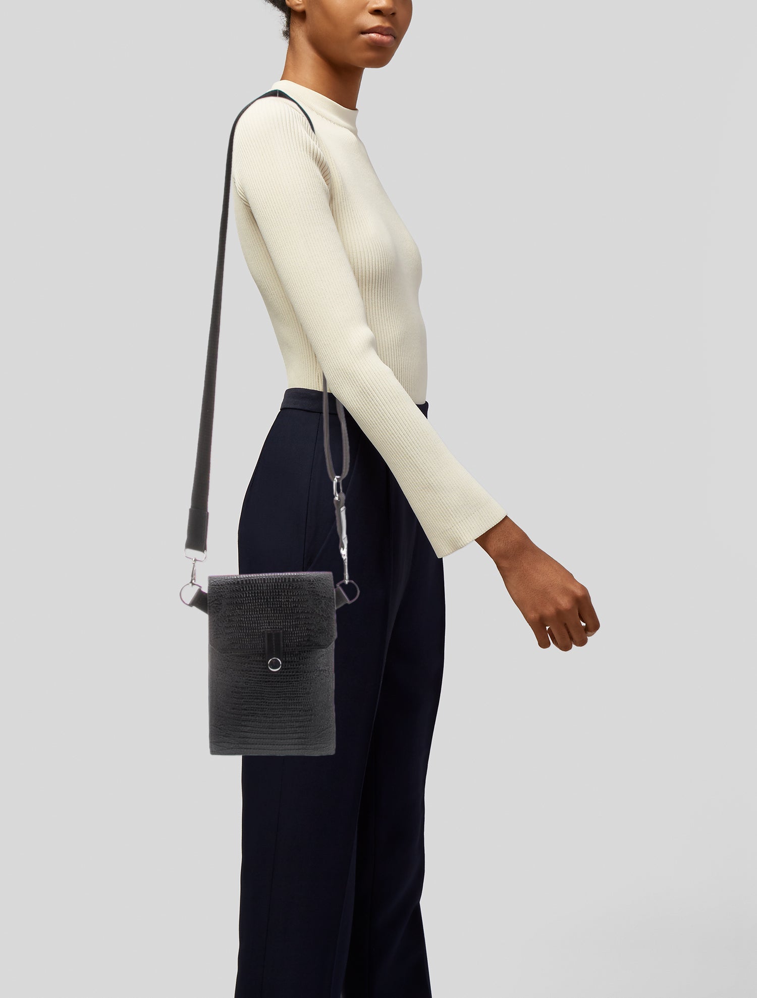 Alexander Wang Leather Messenger Bag